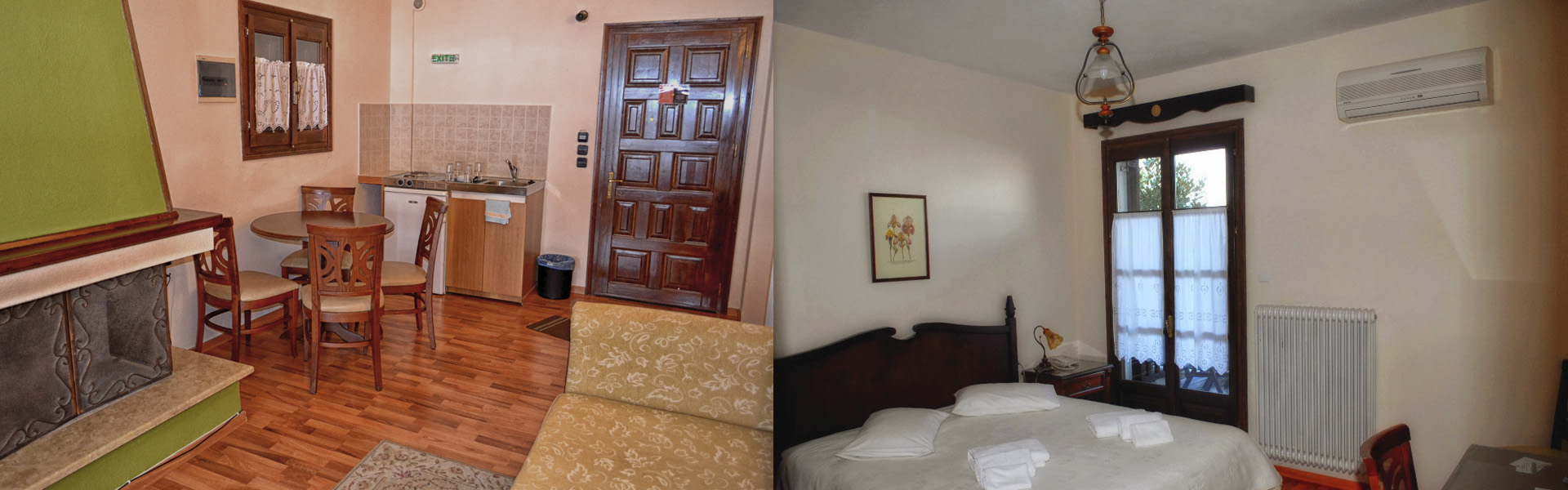 pelion aglaida hotel two spaces room